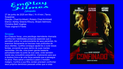 Confinado (2025) Ação, Suspense