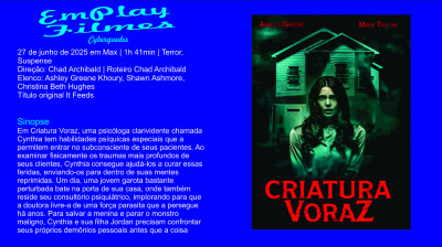 Criatura Voraz (2025) Terror, Suspense
