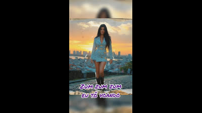 zum zum zum eu tô voando