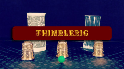 Thimblerig - Bonneteau avec des dès à coudre