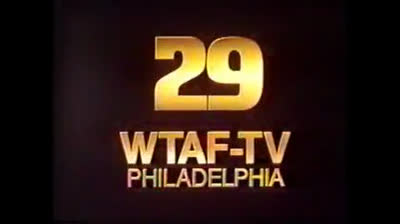 WTAF TV29 ident - 1984