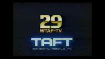 WTAF TV29 - A Taft Station ident - 1985
