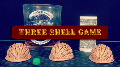 Three Shell Game - Le jeu des coquilles de noix