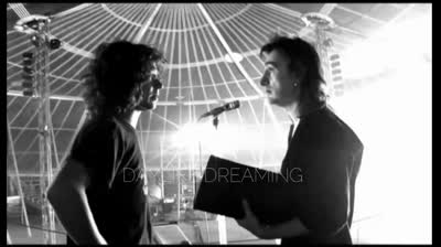 Enrique Bunbury y Carlos Ann en los ensayos 2004